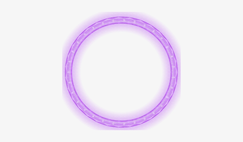 Circle Frame Glowing Christmas - Circle, transparent png download