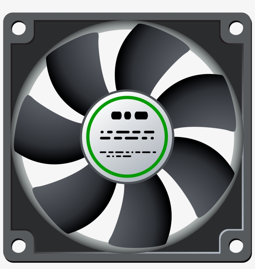 Standard Computer Fan Png Clipart - Computer Fan Png, transparent png download