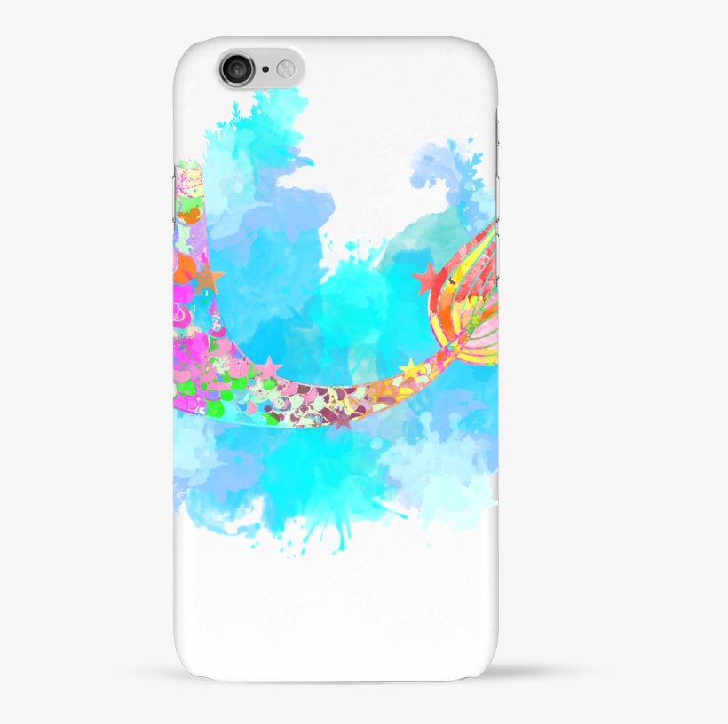 Coque 3d Iphone 6 Watercolor Mermaid Par Pinkglitter - Iphone 7, transparent png download