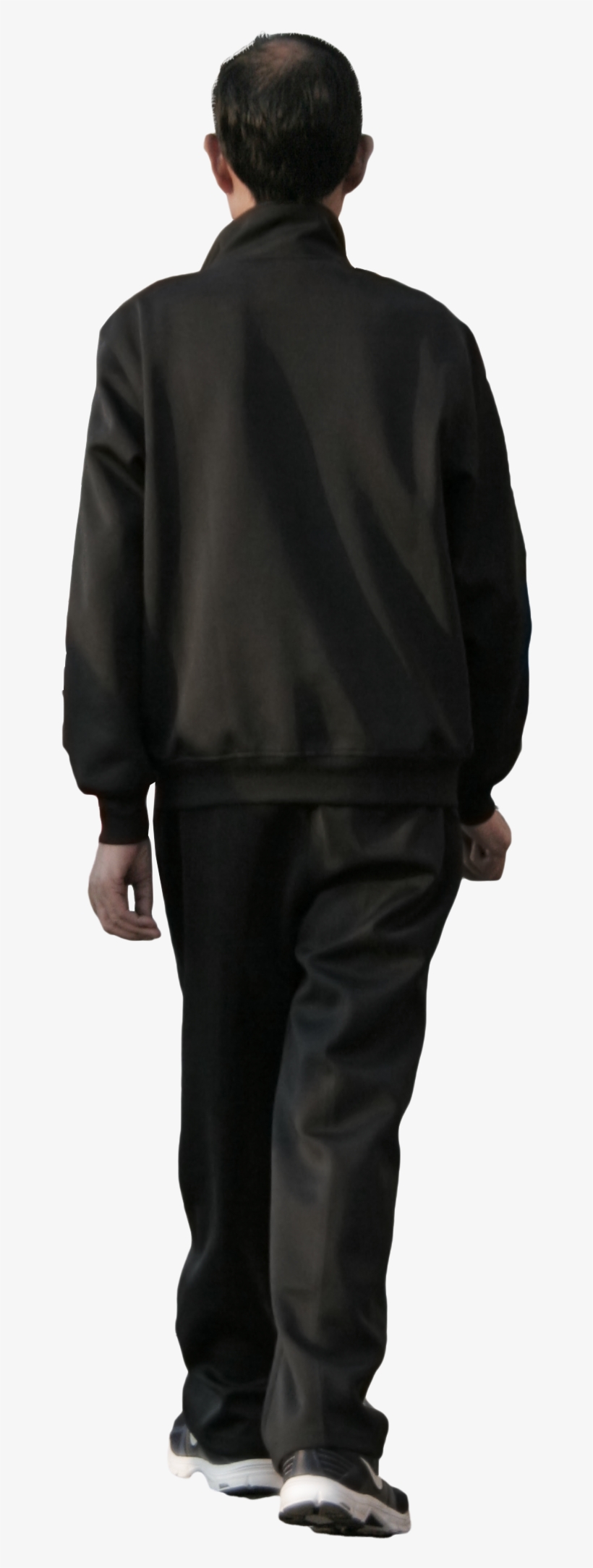 2d People - Man Walking Behind Png, transparent png download