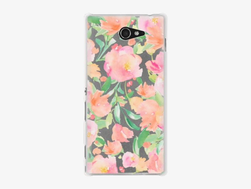 Cute Watercolor Flower Iphone Case - Rosa Arkansana, transparent png download