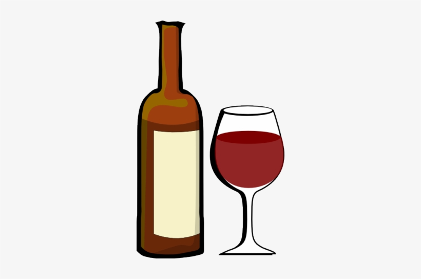 Sangria Clipart Alcohol Glass - Glass Of Wine Clip Art, transparent png download