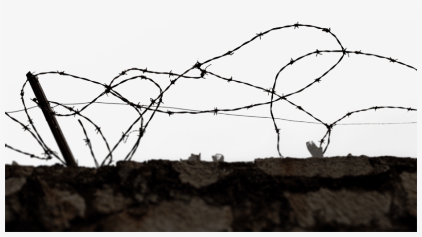Barbed Wire Clipart Barbed Wire Concertina Wire - United Nations And The International Criminal Court, transparent png download