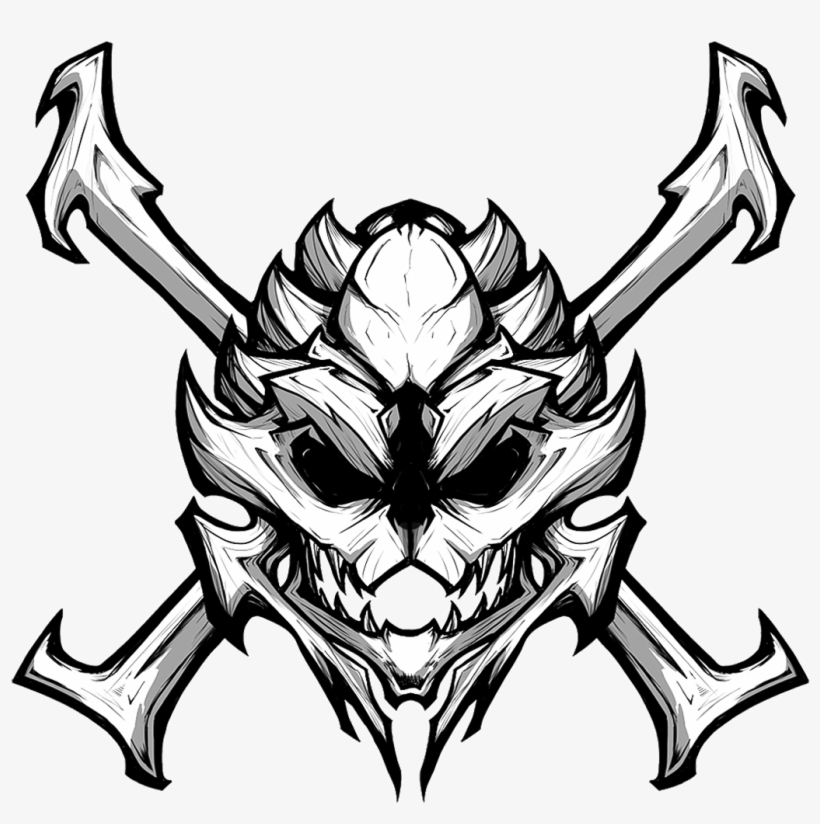 Wild Banshee Guild - Mass Effect Turian Skull, transparent png download