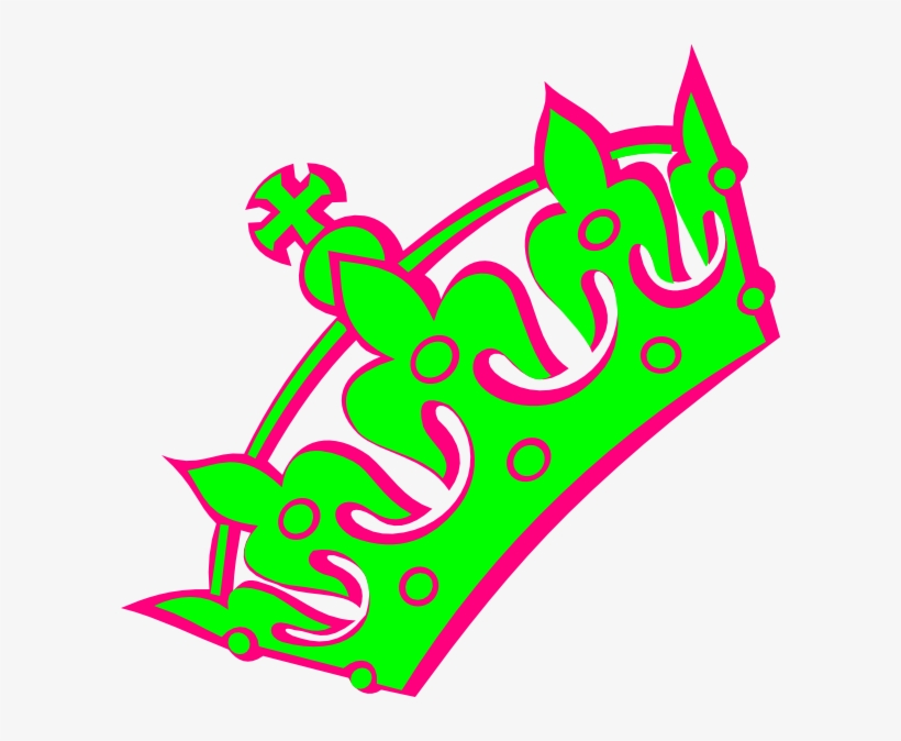 Pink Haley Tiara Princess Clip Art - Pink And Green Tiara, transparent png download