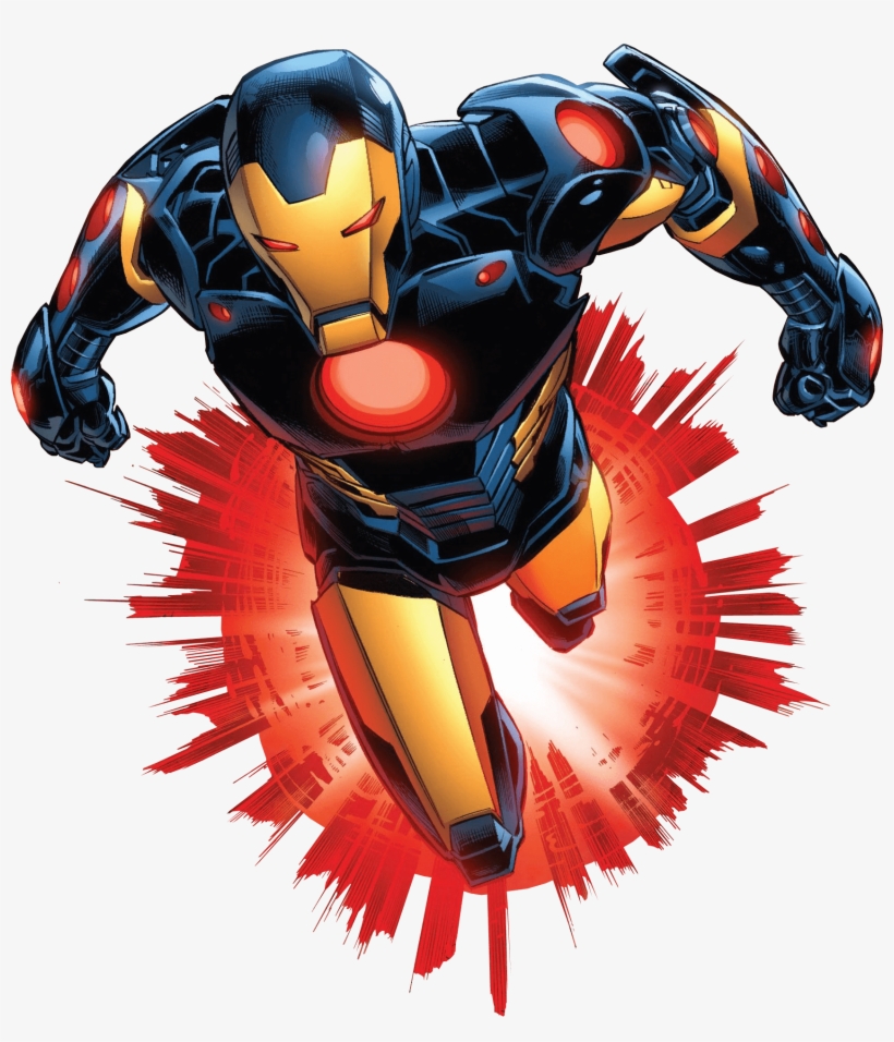 Iron Man Mark 42 Comics, transparent png download