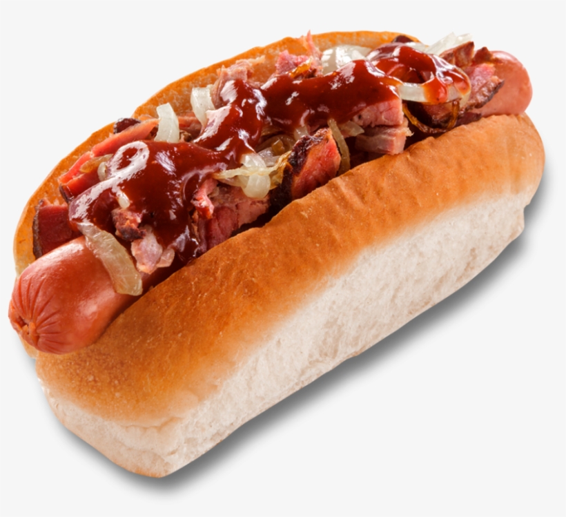 Bacon Hot Dogs Png Jpg Library Library - Hotdogs With Bacon Png, transparent png download