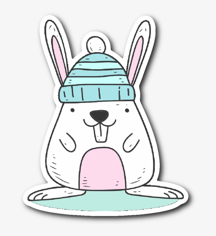 Cute Animals In Winter Clothes - Clothing, transparent png download