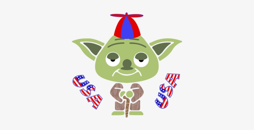 Yoda Star Wars Cartoon Anakin Skywalker Mace Windu - Star Wars Yoda Cartoon, transparent png download