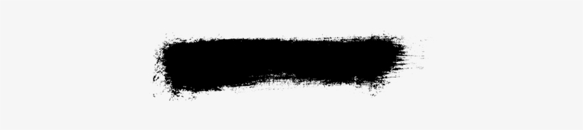 Large Black Grunge Banner - Vector Brush Strokes Png, transparent png download