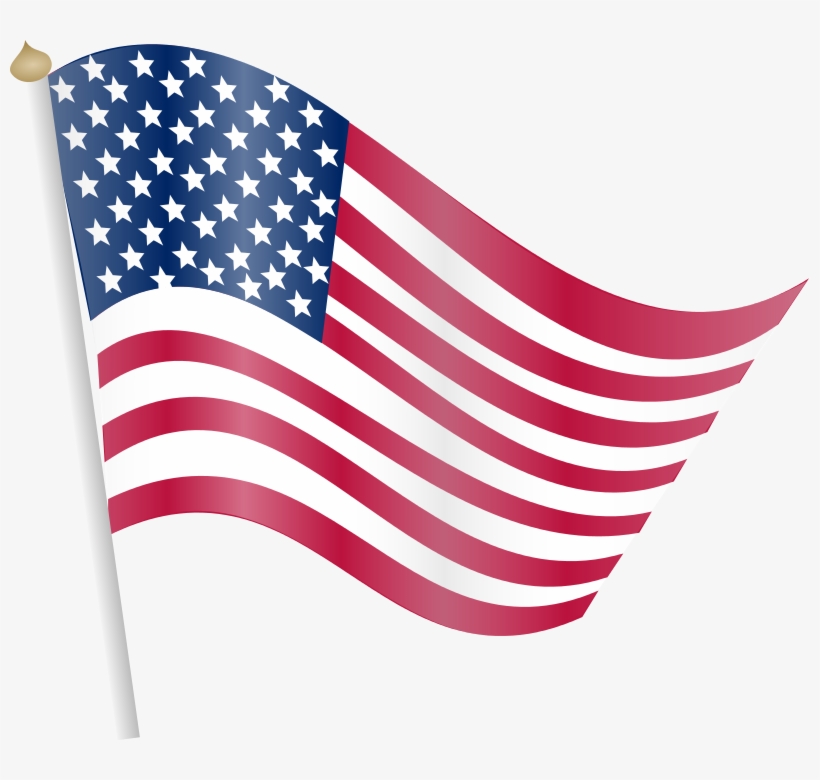 Free To Use Public Domain American Flag Clip Art - Transparent American Flag Png, transparent png download