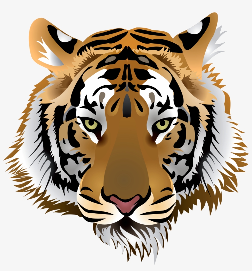 Royalty Free Library Africa Clipart Exotic Animal - Tiger Head Png, transparent png download
