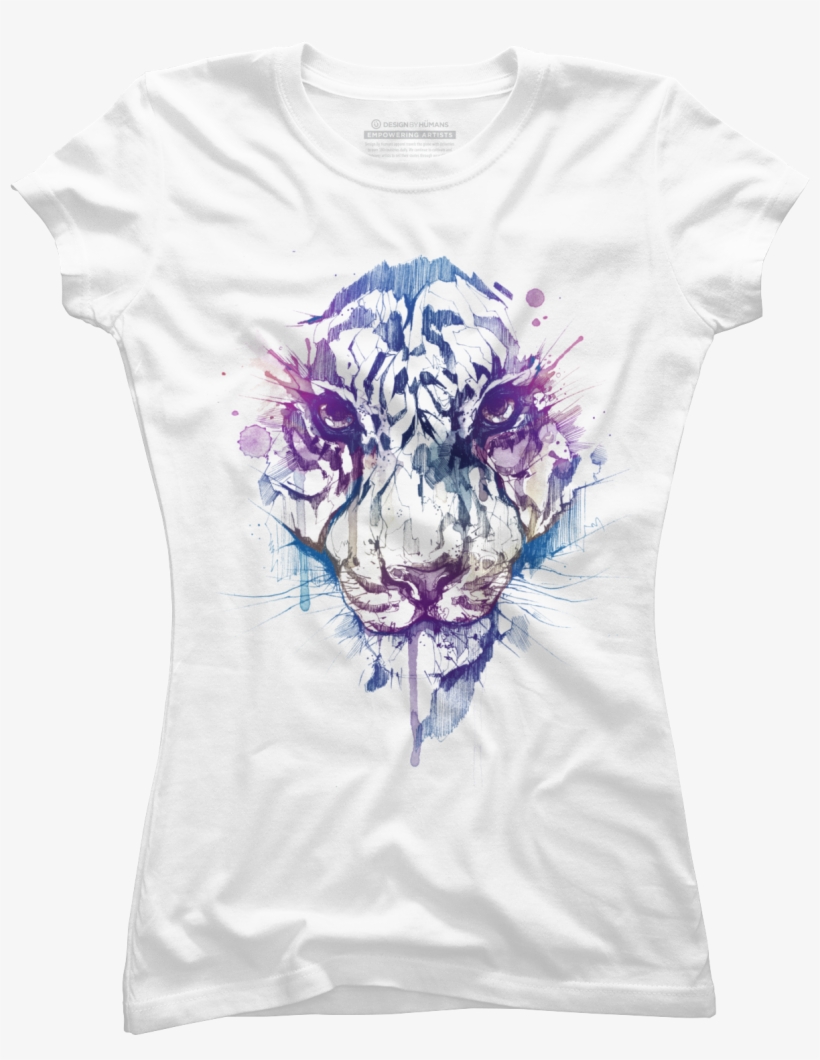 Tiger Women's T-shirt - T-shirt, transparent png download