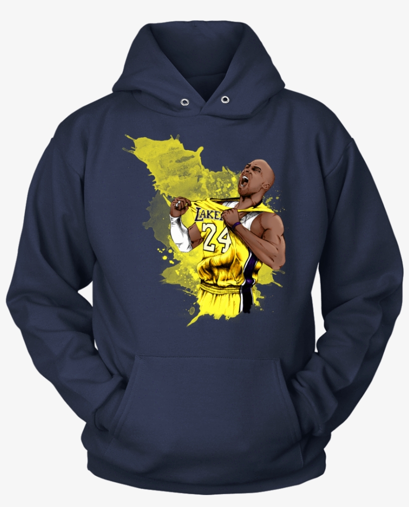 Kobe Watercolor Hoodie - You Can T Scare Me T Shirt, transparent png download