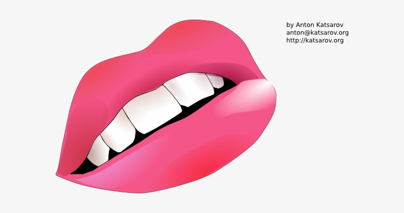 Mouth Lips Svg Clip Arts 594 X 354 Px, transparent png download