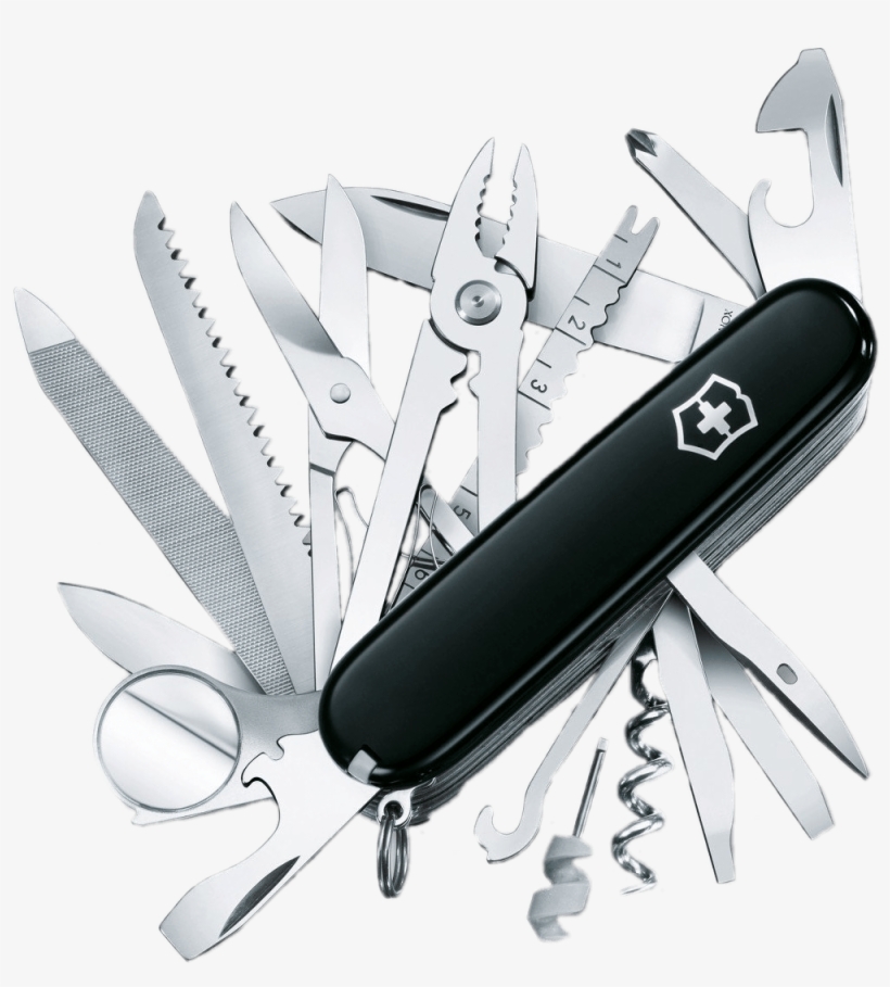Download - Swiss Army Knife No. Of Functions 33 Victorinox Swisschamp, transparent png download