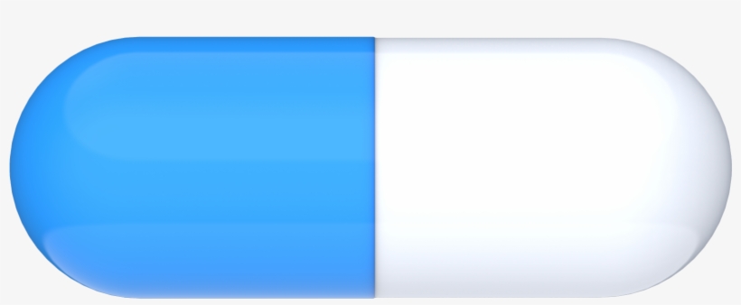 Free 3d Pill [png - Electric Blue, transparent png download