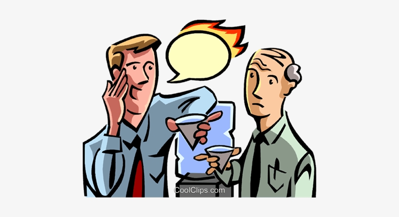 Two People Talking At The Water Cooler Royalty Free - Water Cooler, transparent png download