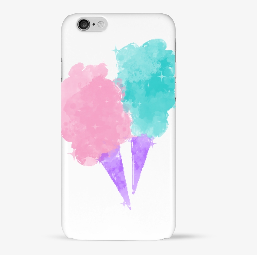 Coque 3d Iphone 6 Watercolor Cotton Candy Par Pinkglitter - Iphone 7 Flamingos, transparent png download