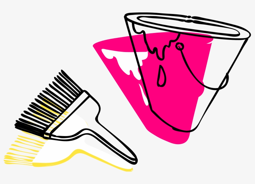 Paintbrush Watercolor Painting Computer Icons - พู่กัน Png, transparent png download