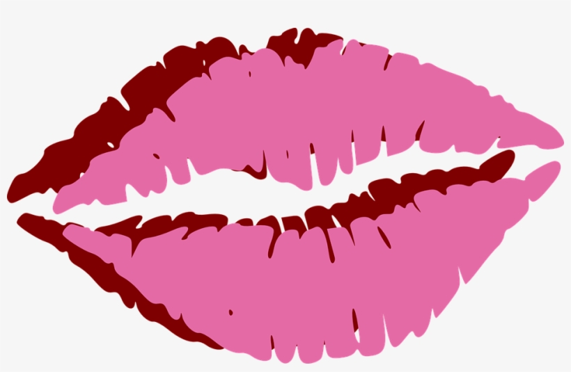 Kiss Lips Png Transparent Images Transparent Backgrounds - Red Lips Watercolor Painting, transparent png download