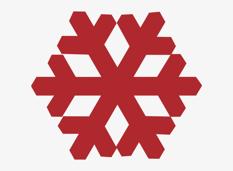 Snowflake Clip Art Red, transparent png download