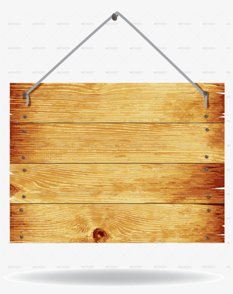 Wood Banner Png Cartel De Madera Png PNG Image Transparent PNG Free