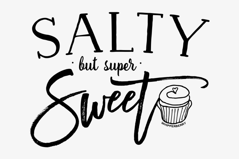 Diy T Shirt Design Salty But Super Sweet With Cricut - Png Designs For T Shirt, transparent png download