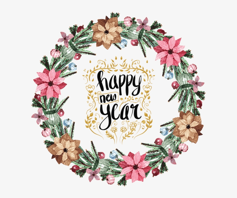 Beautiful Watercolor Christmas Messages Sticker-6 - Watercolor Painting, transparent png download