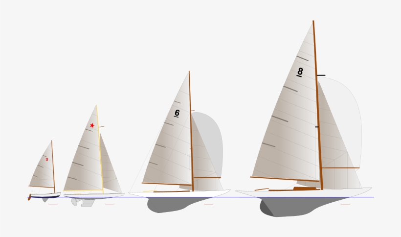 The 1932 Olympic Classes - Olympic Sailing Boat Classes, transparent png download