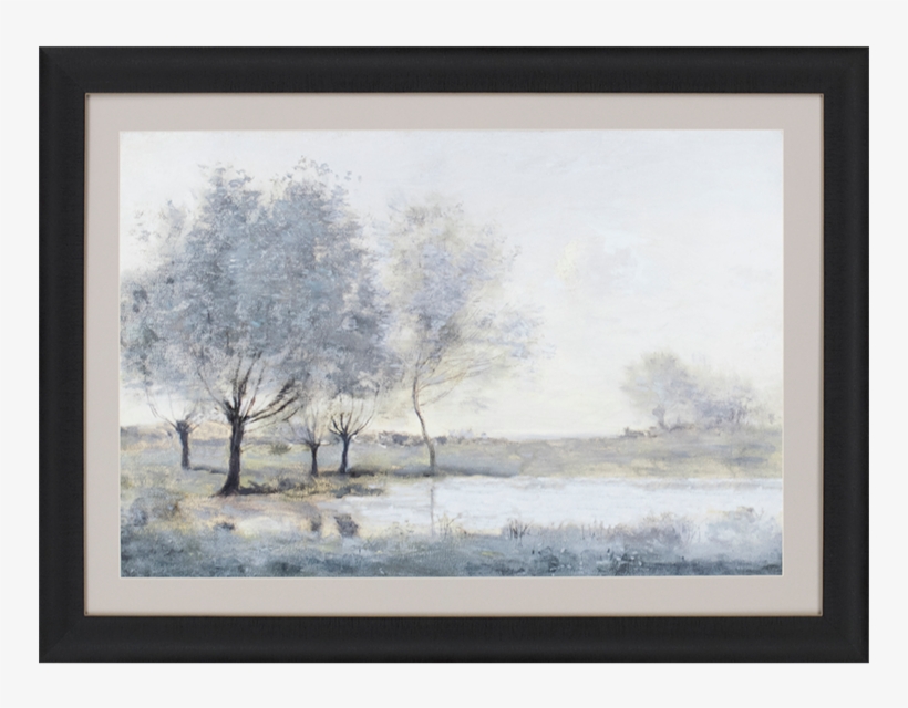 By The Pond Ii - Christy Mckee Canvas Wall Decor Prints -, transparent png download