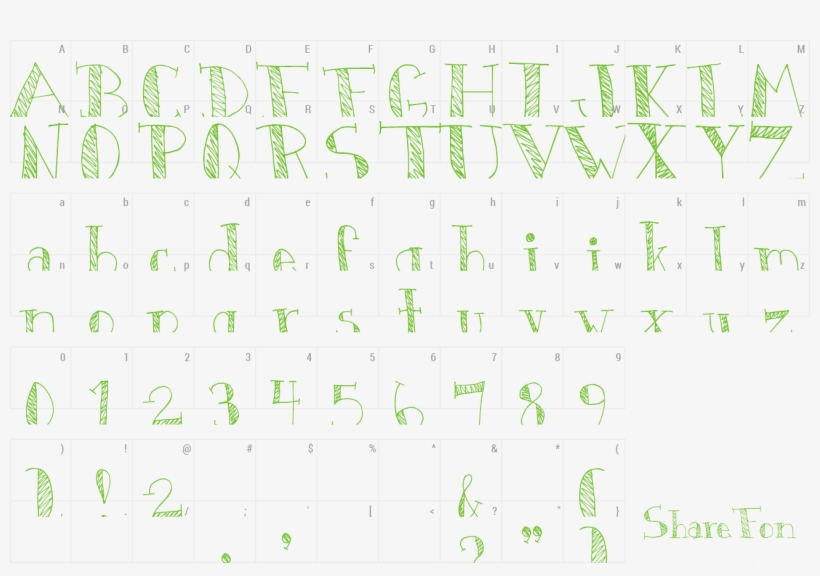 Font Djb Monkey Scratches Preview - Font, transparent png download