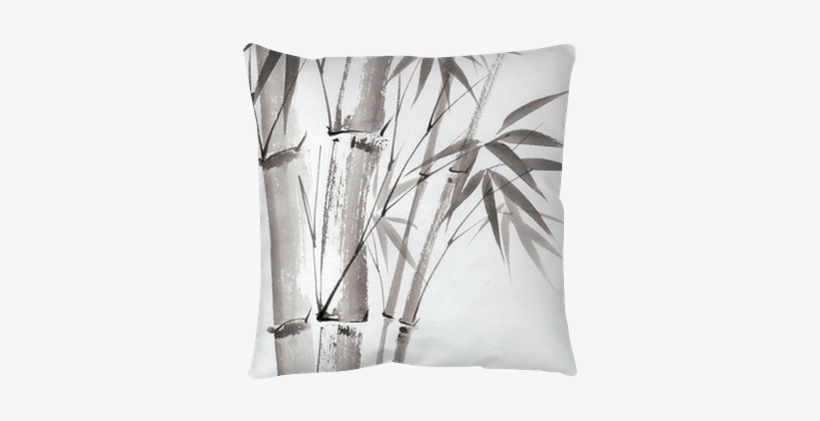 Watercolor Japanese Bamboo Vector, transparent png download