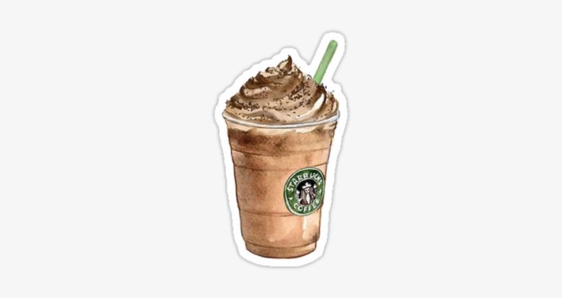 Starbucks Cup By Summeramy - Starbucks Drawing, transparent png download