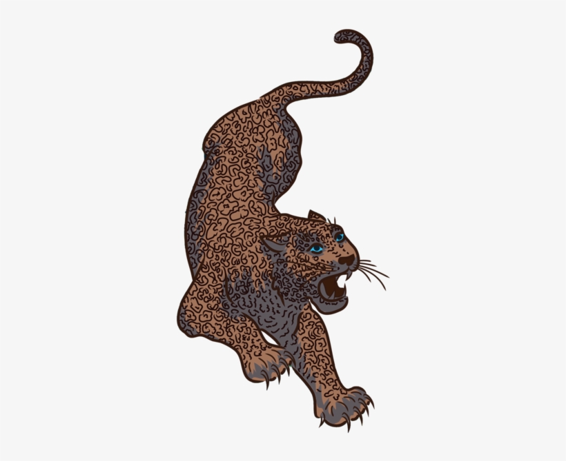 Legs Clipart Jaguar - African Leopard, transparent png download