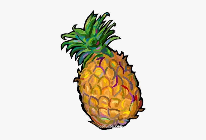 Pineapples Royalty Free Vector Clip Art Illustration - Pineapple, transparent png download