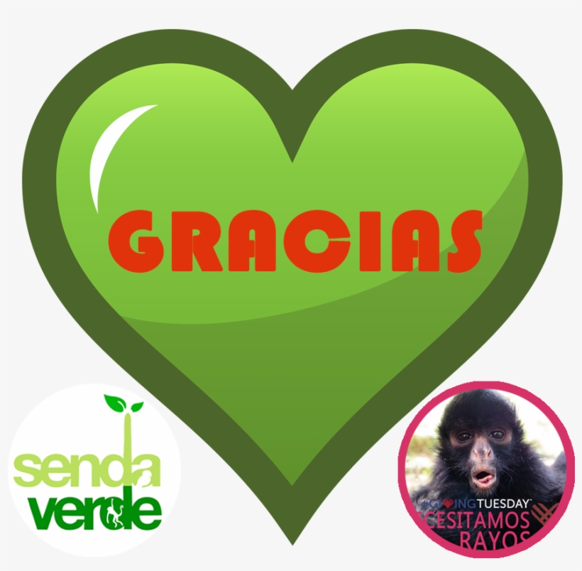 Thank You Heart Jaguar - La Senda Verde, transparent png download