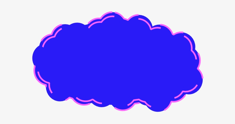 Blue Cloud Png, Svg Clip Art For Web - Portable Network Graphics, transparent png download