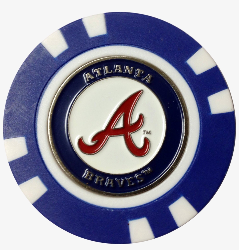 Ball Markers Mlb Atlanta Braves - Hd Atlanta Braves, transparent png download