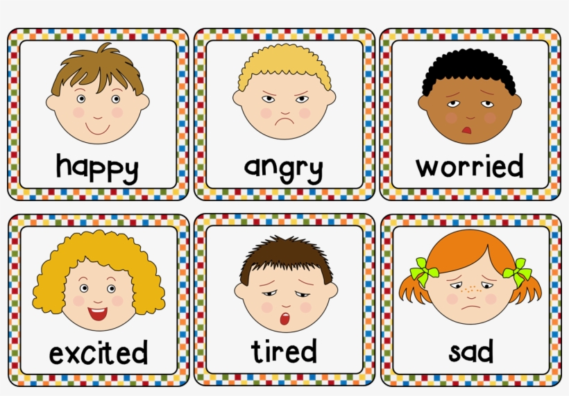 Banner Library Stock Emotions Duygular Pinterest Worksheets - Emotion Cards, transparent png download