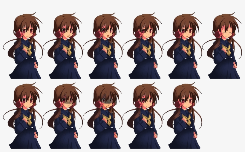 Akari Emotions - Cartoon, transparent png download