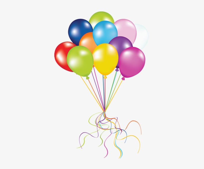 Pin By Светлана Виноградова On Все Детское - Clip Art Balloons, transparent png download