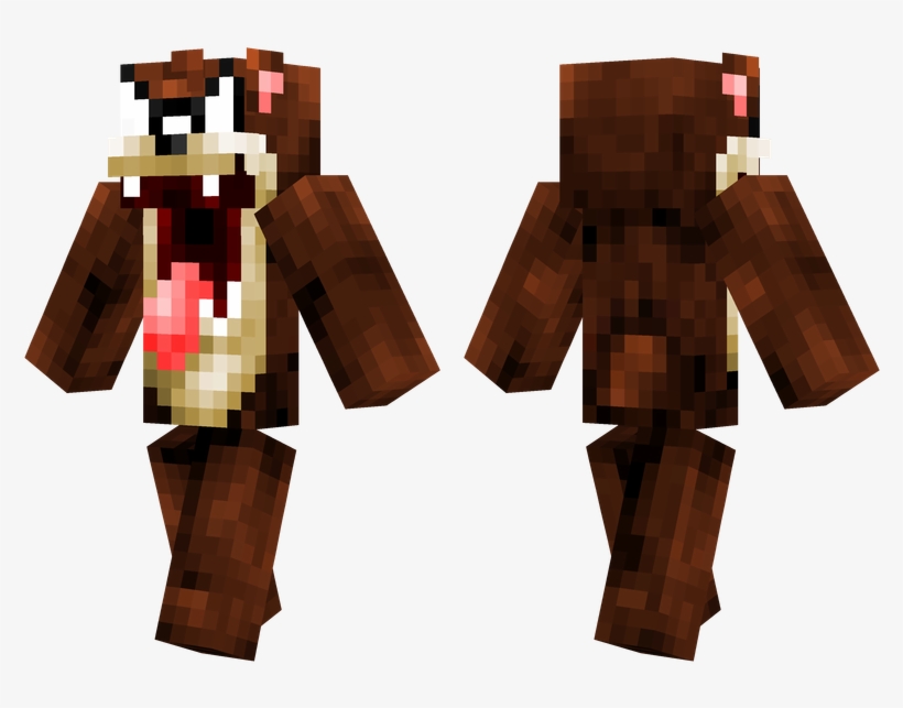 Taz - Green And Black Minecraft Skins, transparent png download
