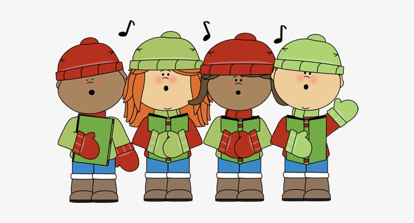 Cannonsburg Holiday Music Program - Caroling Clip Art, transparent png download