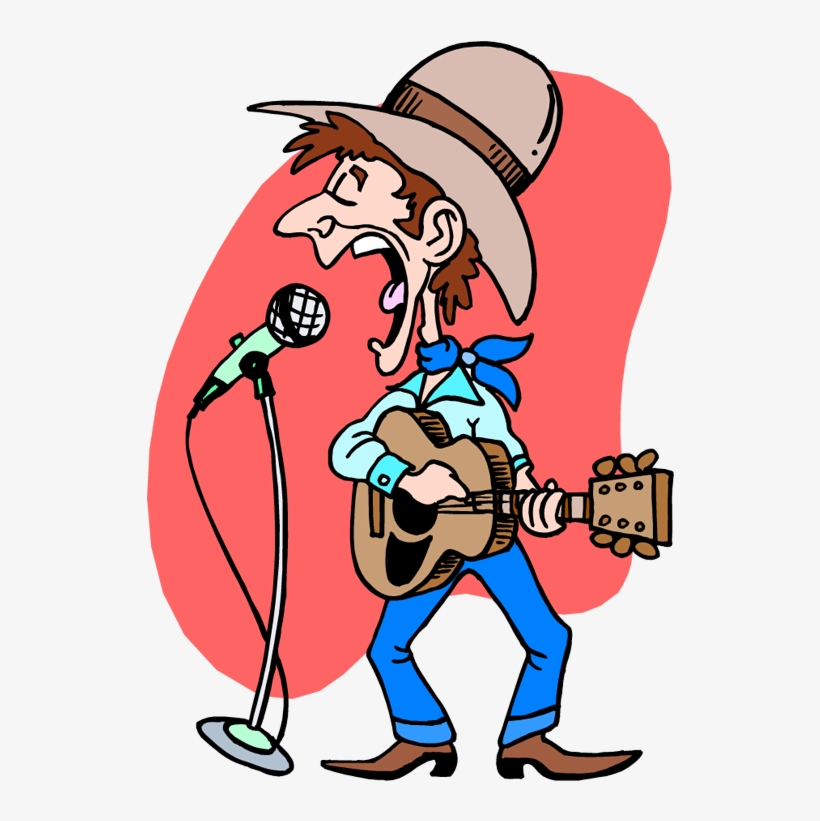 Download Free Printable Clipart And Coloring Pages - Country Music Clip Art, transparent png download