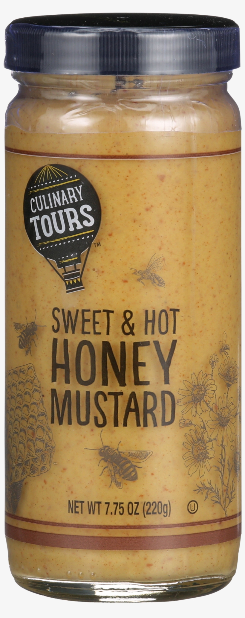 Culinary Tours Mustard, Honey, Sweet & Hot - 7.75, transparent png download