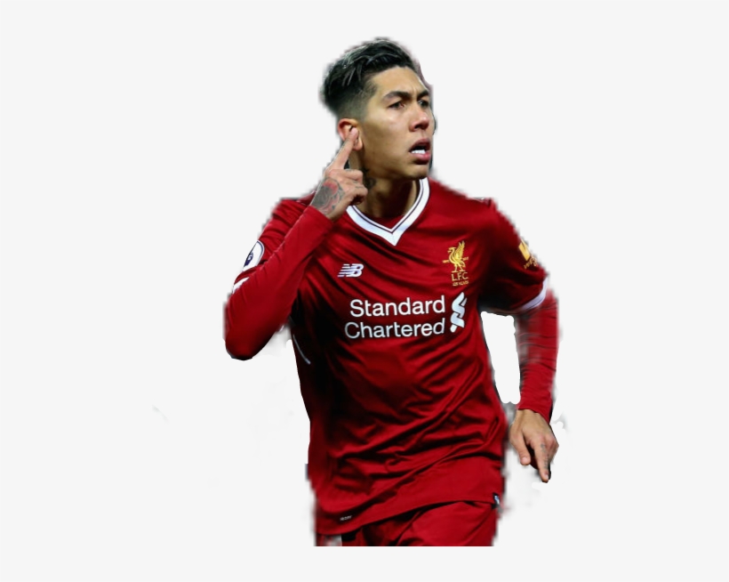 Firmino Liverpool Championsleague Football Futbol Brasi - 17-18 Liverpool Goalkeeper Green Long Sleeve Jersey, transparent png download