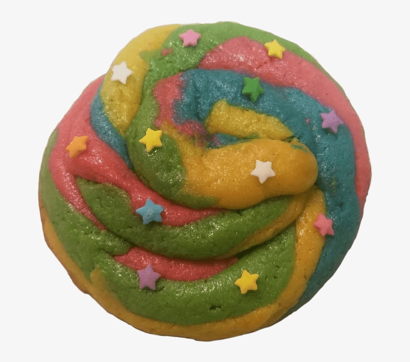 Unicorn Poop Cookie - Cookie, transparent png download