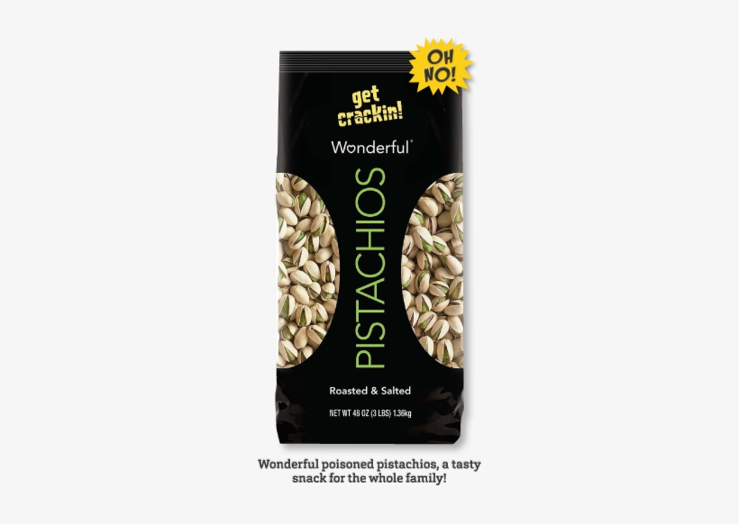 Something I Only Hope To See In My Worst Nightmares - Wonderful Lightly Salted Pistachios 20 Oz Bags - Single, transparent png download