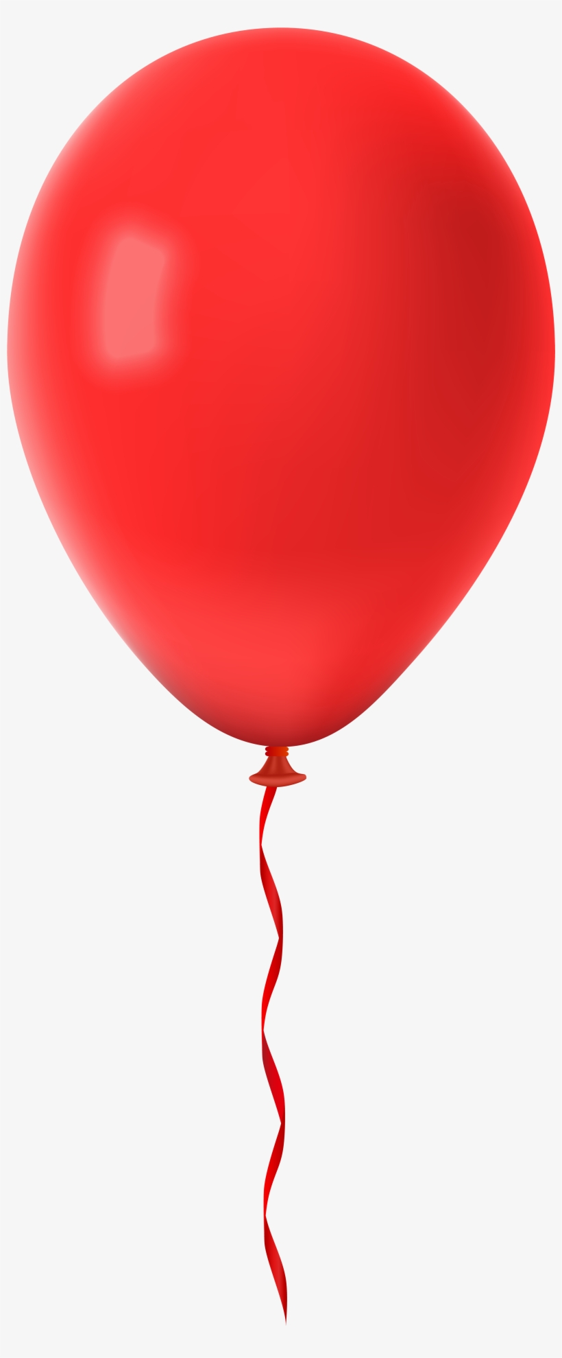 Clipart Balloons Red - Red Balloon Clipart, transparent png download